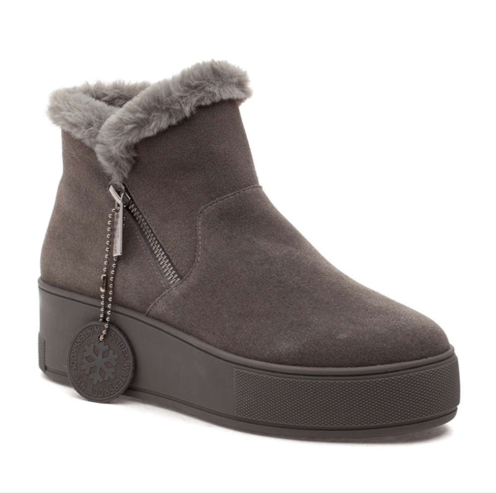J/Slides Marie Zip Platform Booties